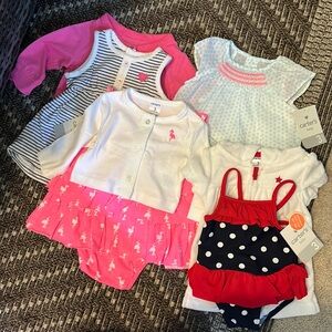 Carter’s Baby Girl Bundle - 3 months